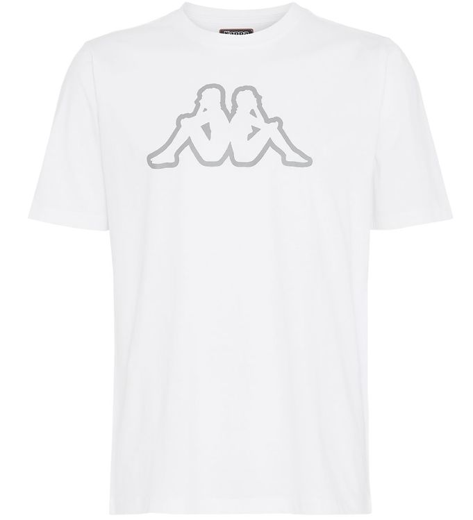 - T-shirt - Cromen White Cheap » Kappa Logo Delivery Always