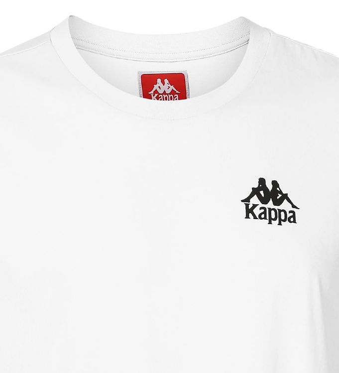 lens nietig Vooroordeel Kappa T-shirt - Wollie - White w. Logo » Quick Shipping