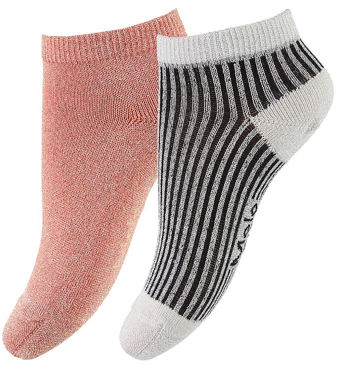 Molo Ankelstrumpor 2 Pack Noja Aloha Peach