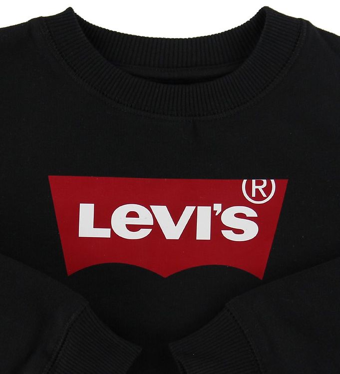 Levis Sweatshirt - Batwing - Black » Always Cheap Shipping