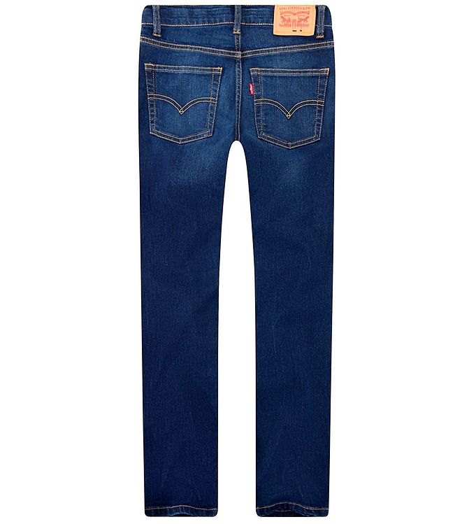 Top 56+ imagen levi’s dark blue denim jeans