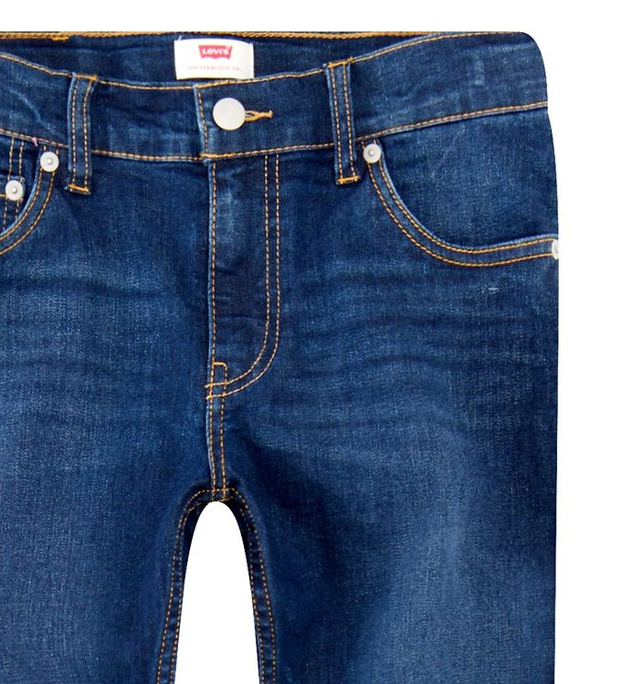 Levis Jeans - 510 Skinny - Dark Blue Denim » Quick Shipping
