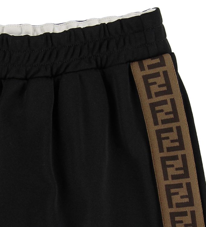 Black fendi hotsell shorts
