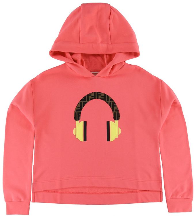 fendi red hoodie