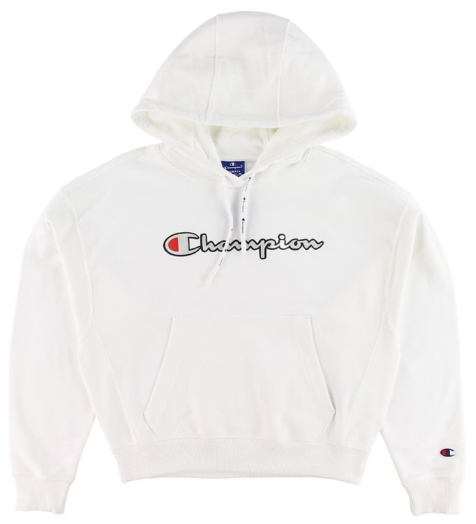 cigar Dyrke motion Gøre klart Champion Fashion Hoodie - White w. Logo » Always Cheap Delivery