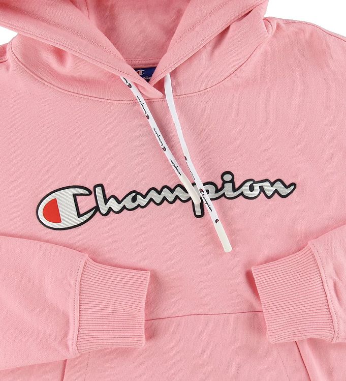 Champion Fashion Hoodie Pink w. Logo » ASAP Shipping