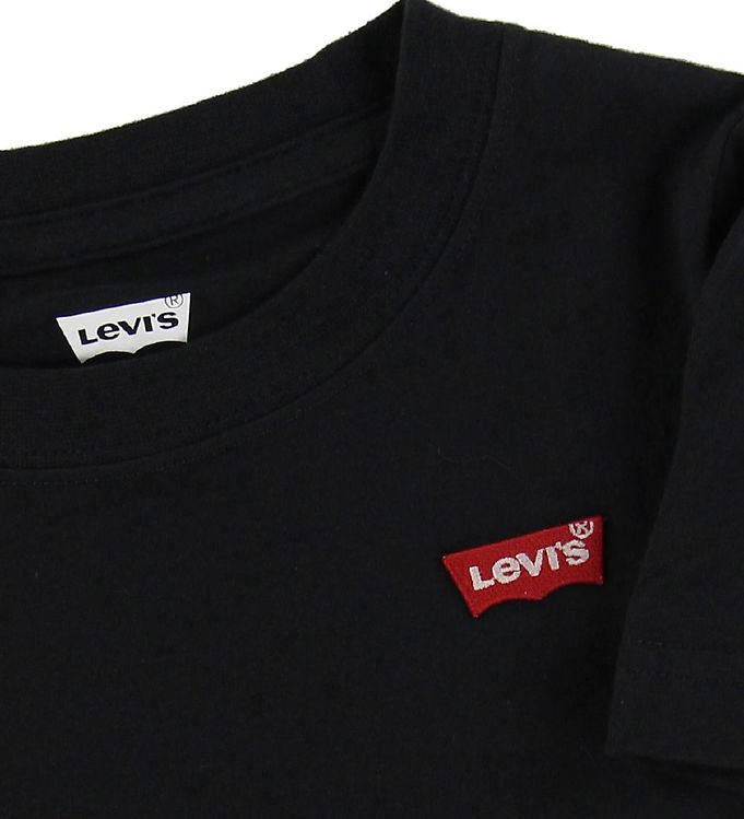 Zeehaven indruk kool Levi's T-Shirt - Zwart m. Logo » Goedkope Levering