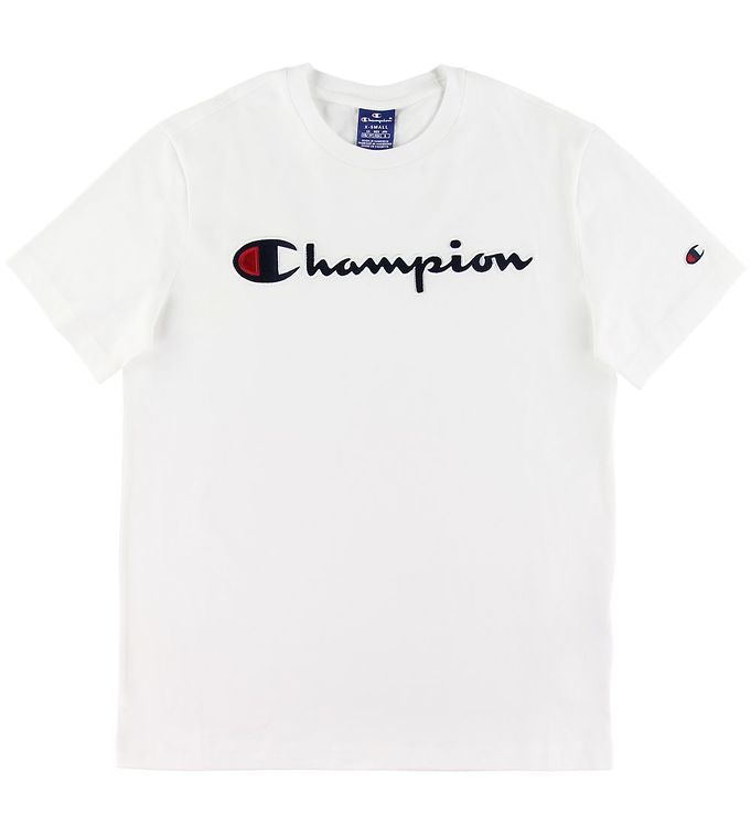 Champion Fashion T-shirt - White w. Logo » Kids Fashion