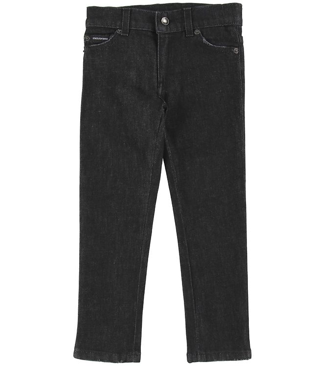 Dolce & Gabbana Jeans - Black Denim w. Basket Ball