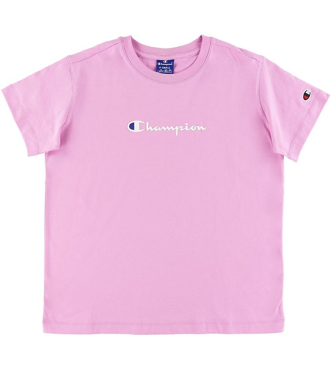 Champion Fashion T-shirt - Lavender w. » Cheap Shipping