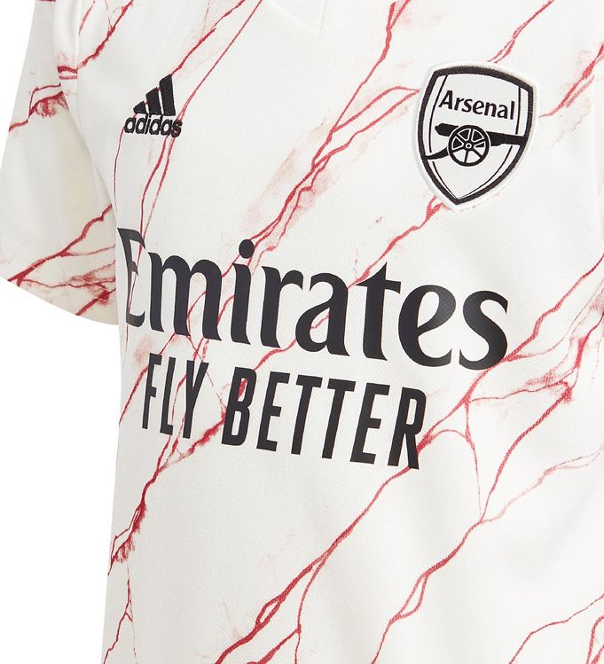 arsenal red and white jersey