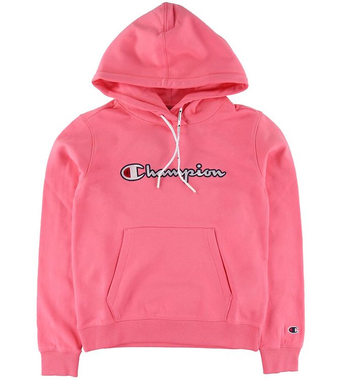 Champion Fashion Hoodie - Pink w. Logo » Always Cheap Shipping