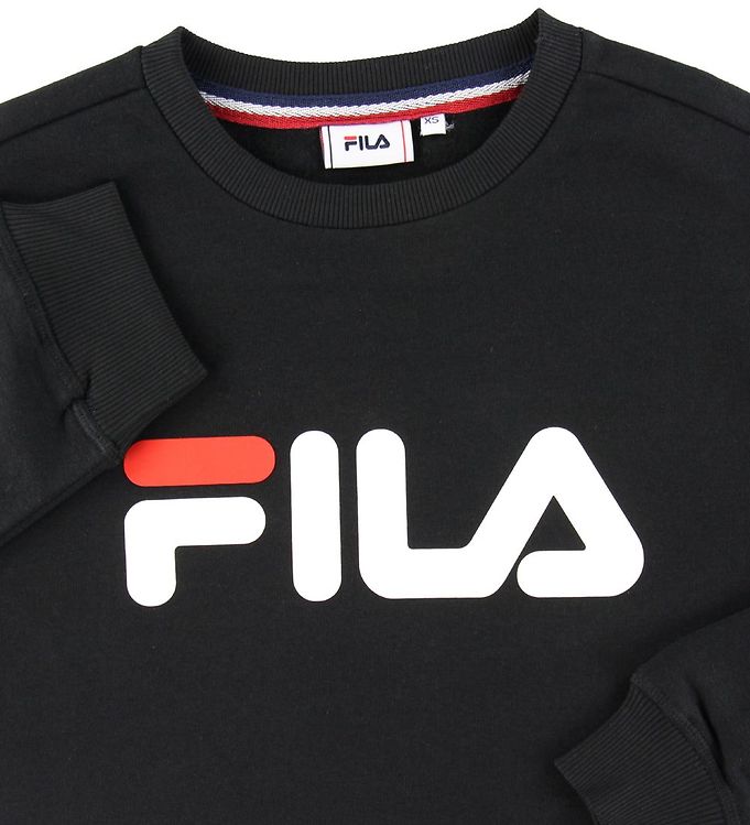 Fila Sweatshirt - Classic Pure - Black ASAP Shipping