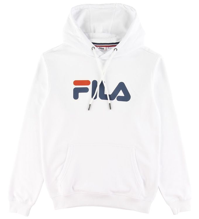 Prominent Ingang passend Fila Hoodie - Classic Pure - Bright White » New Styles Every Day