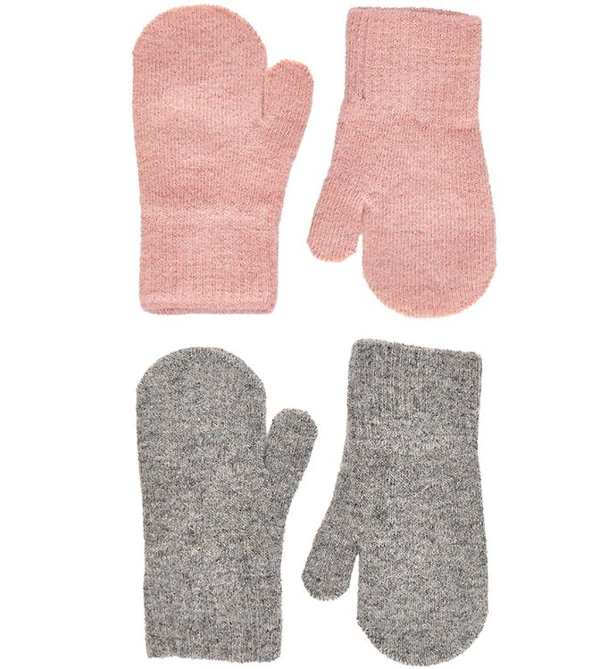 Celavi Vantar Ull/nylon 2 Pack Misty Rose/gråmelerad