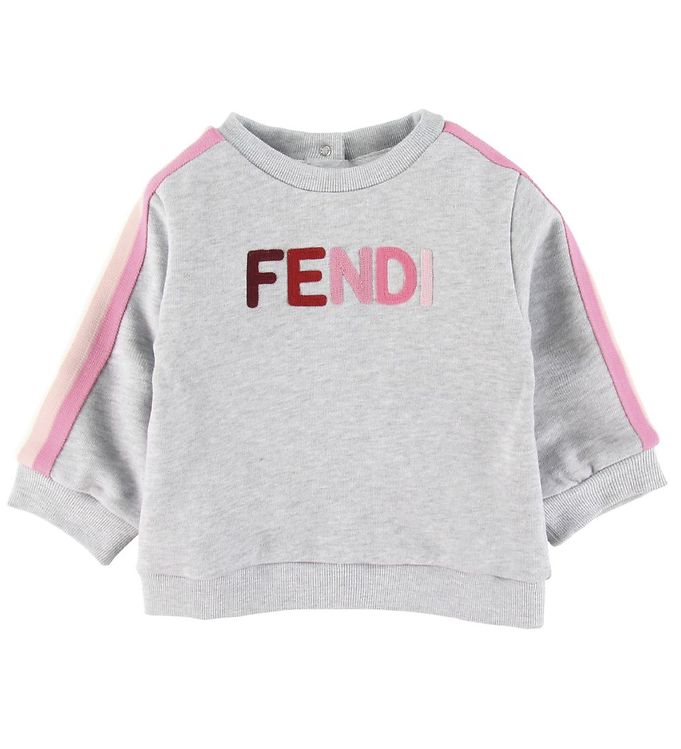 Fendi Sweatee Shirt Grå/rose
