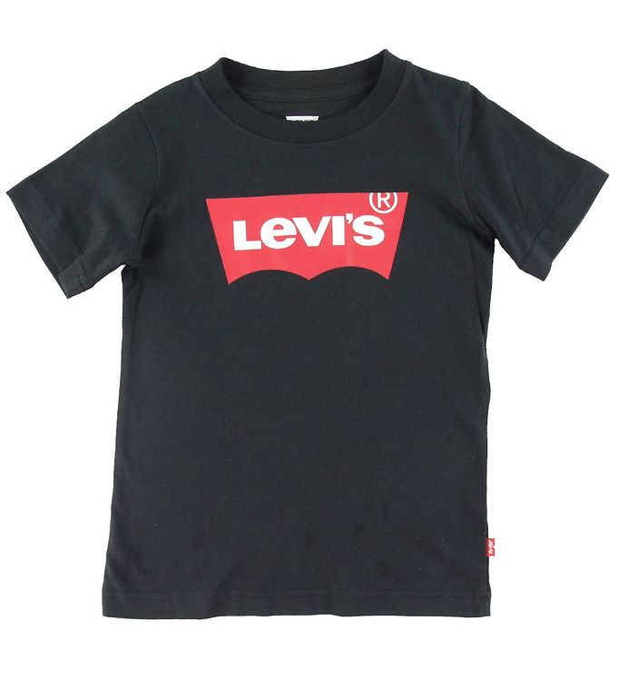 Levis T-shirt - Batwing - Black w. Logo » New Styles Every Day