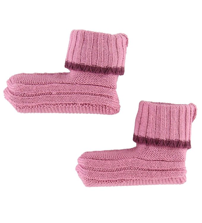 Noa Noa Miniature Strumpor Stickad Rosa