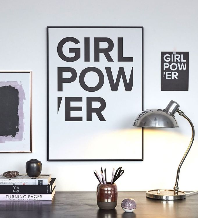 I Love My Type Poster - 50x70 - The Powerful Type - Girl Power