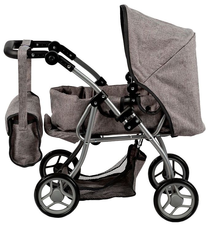 MaMaMeMo Doll Pram Grey Cheap Shipping Shoes and Fashion