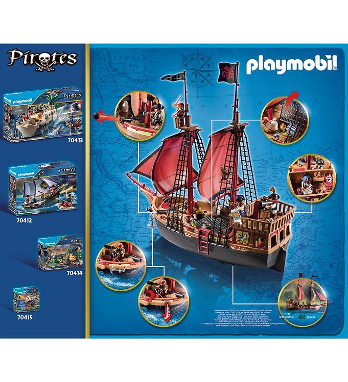 Playmobil - Pirates - schedel-Slagschip » Goedkope