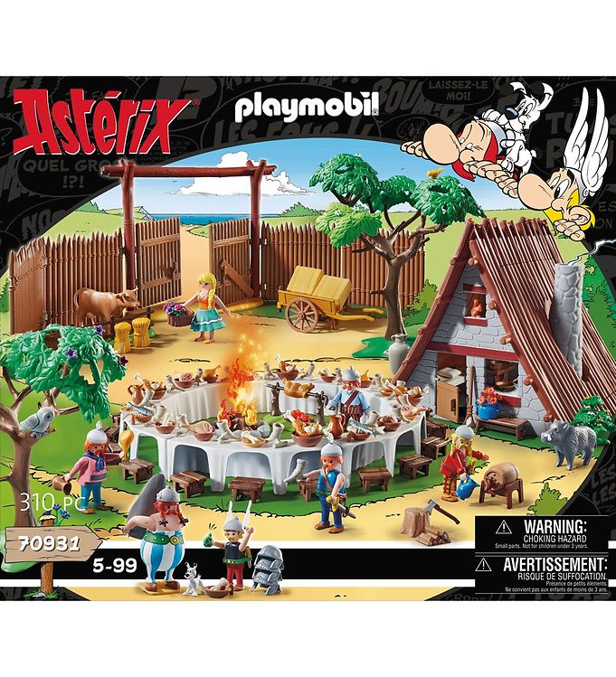 Playmobil Asterix - La grande fête du village - 70931 - 310 Parties