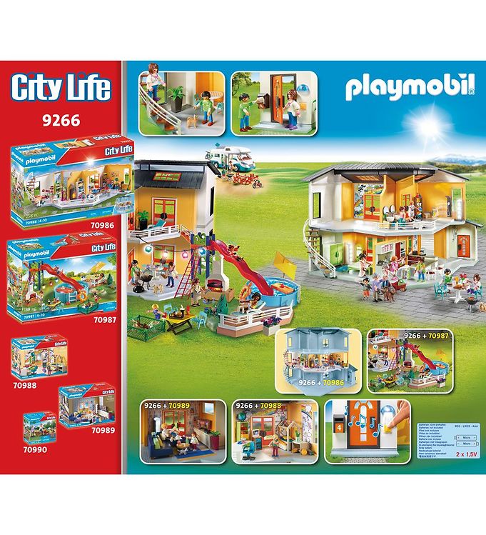 Playmobil - 70988 - city life - la maison moderne - chambre d