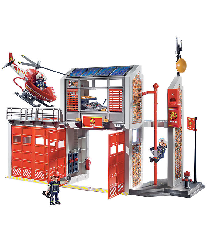 Playmobil City Action - Grand Caserne de Pompiers - 94627 - 181 Parties