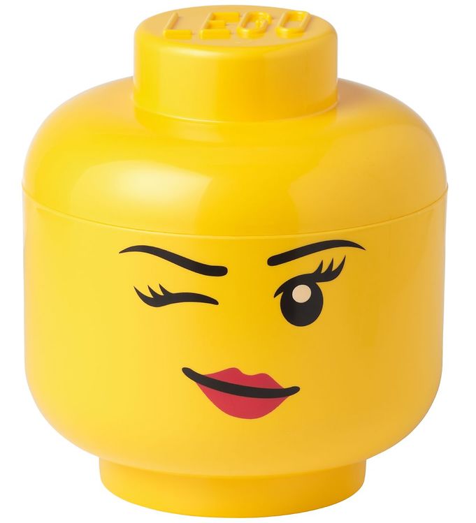 Lego Storage Storage Box - 50x25x18 - 8 Knobs - Cool Yellow