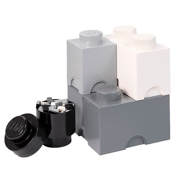 White lego sales storage box