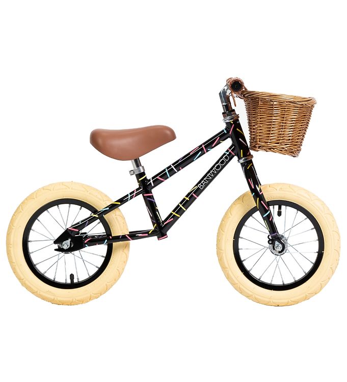 girls balance bike with basket