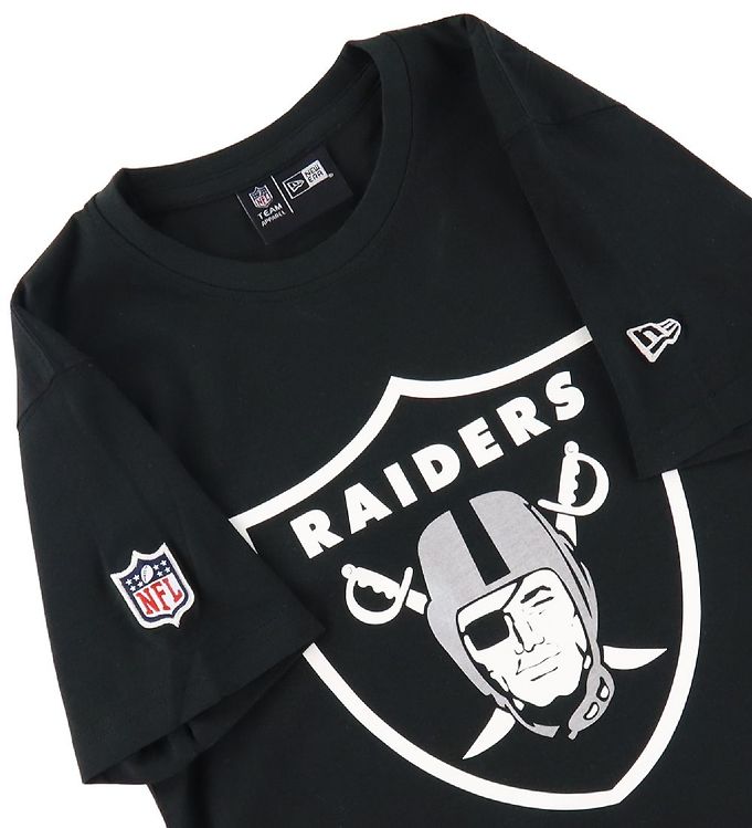 Oakland Raiders Youth Team Logo T-Shirt Black