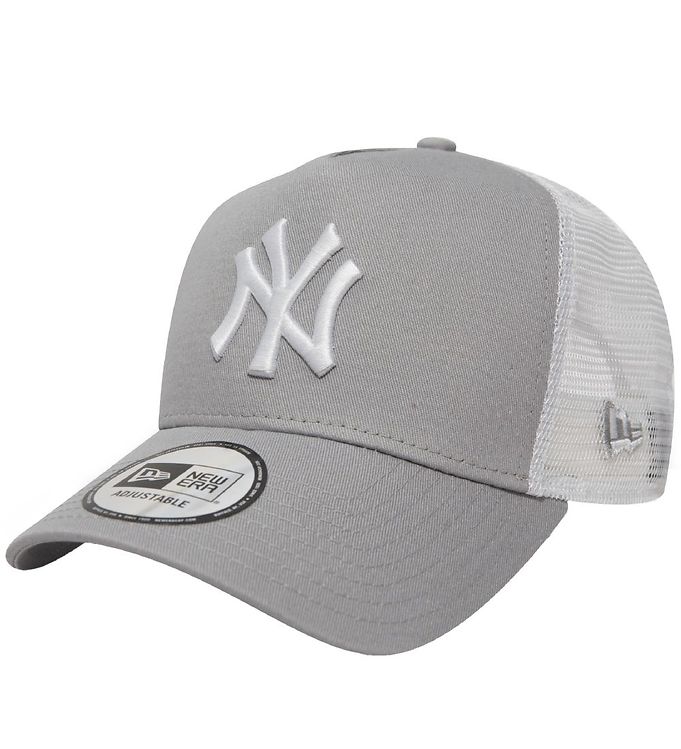 new era trucker cap white