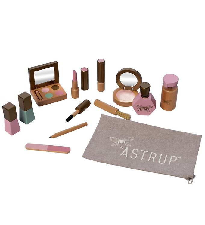 Begyndelsen Globus Rasende By ASTRUP Make-up Set - 13 Parts - Wood » Always Cheap Delivery