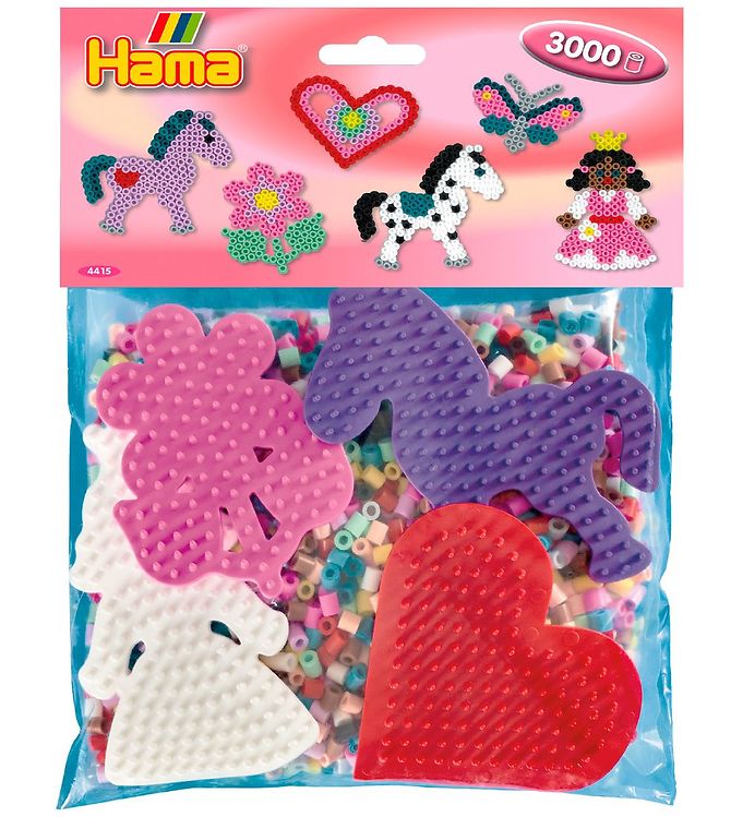 HAMA midi 3247 Bügelperlen Set 3D Fuchs und Hase Geschenkpackung HAMA midi 3247 Bügelperlen Set 3D Fuchs und Hase Geschenkpackung