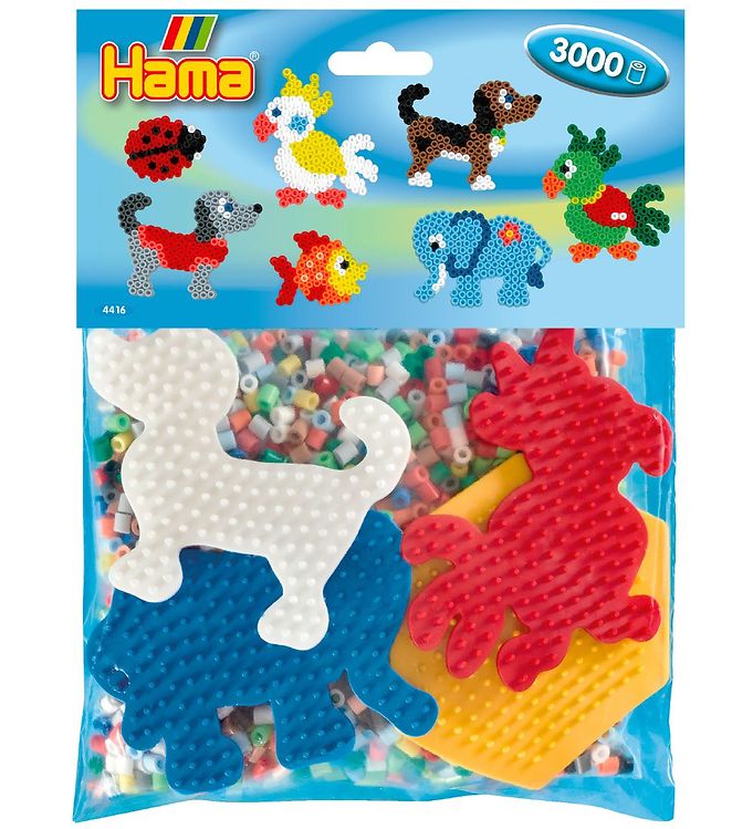 HAMA midi 3247 Bügelperlen Set 3D Fuchs und Hase Geschenkpackung HAMA midi 3247 Bügelperlen Set 3D Fuchs und Hase Geschenkpackung