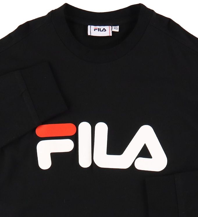Fila Long Sleeve Top - Pure - Black » New Products Every Day