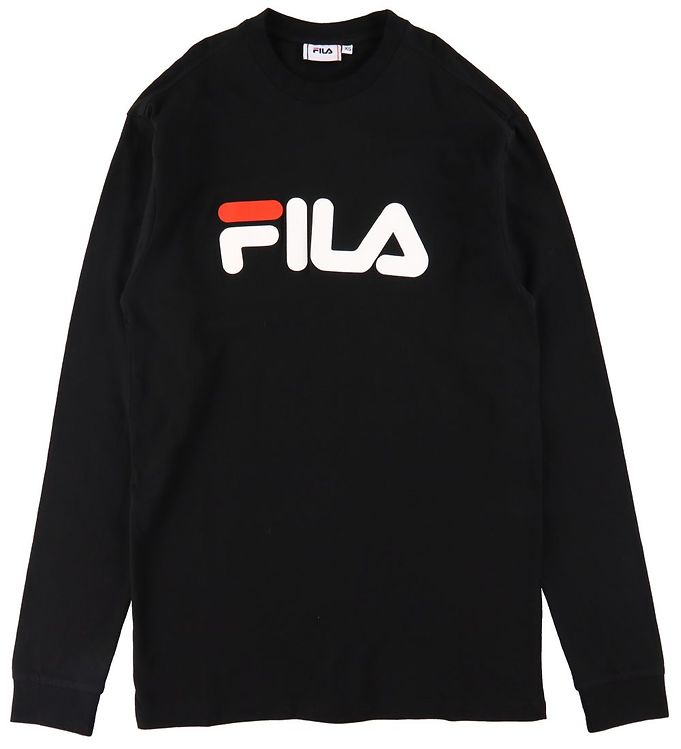 Fila Long Sleeve Top - Pure Black » New Products Every Day