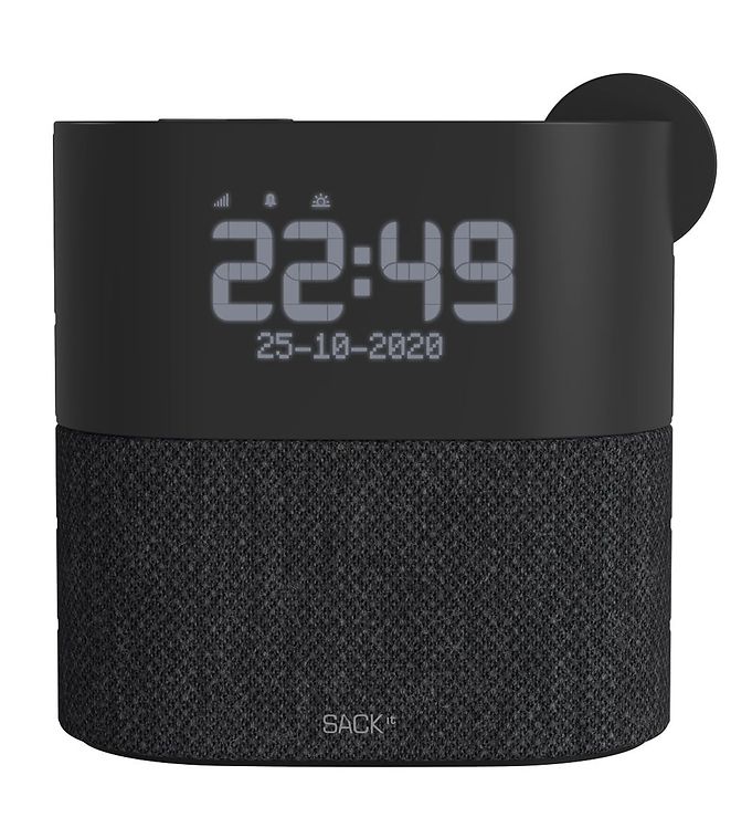 SACKit Clockradio - DAB+/FM - WAKEit - - Black