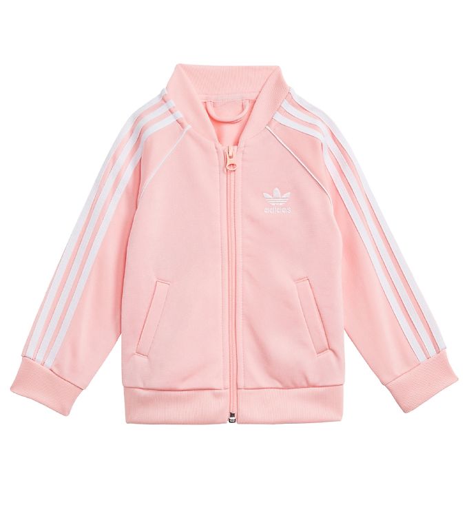 coral adidas tracksuit