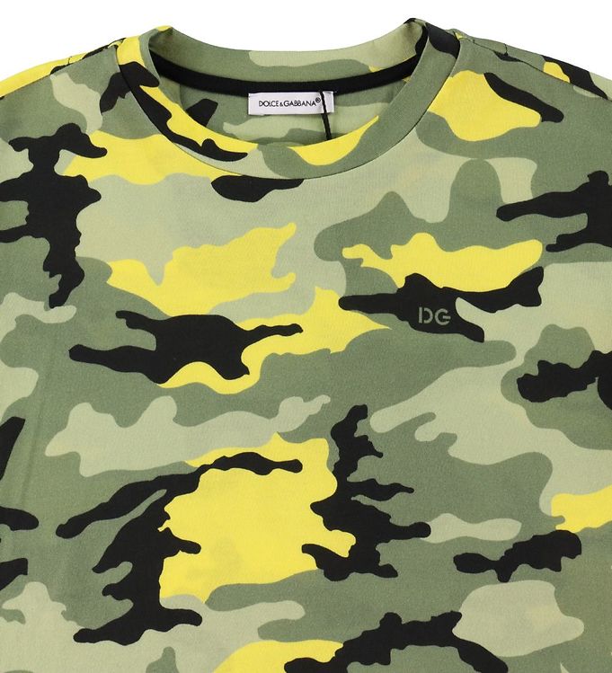 Dolce & Gabbana Camouflage T-shirt