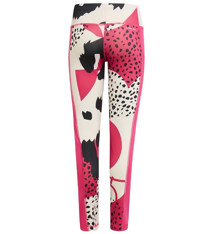 adidas Performance Leggings - Stretch Training Tights - Rose/Bla