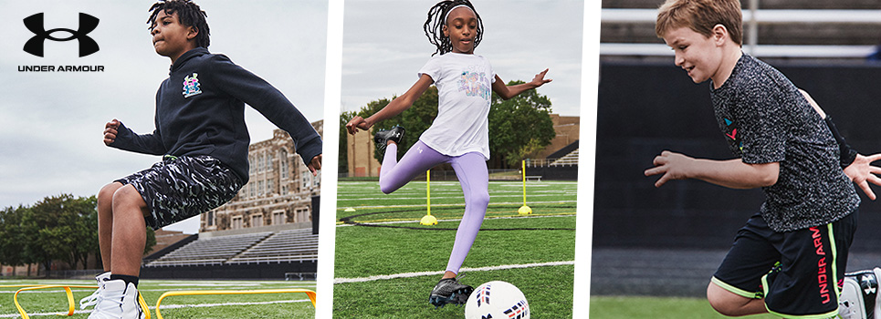 Under Armour sportswear for kids