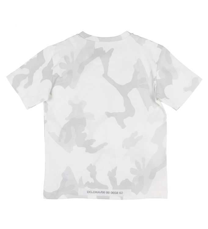 Dolce & Gabbana T-shirt - White Camouflage » ASAP Shipping