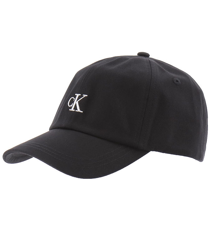 Calvin Klein Cap - Monogram - Black » New Styles Every Day