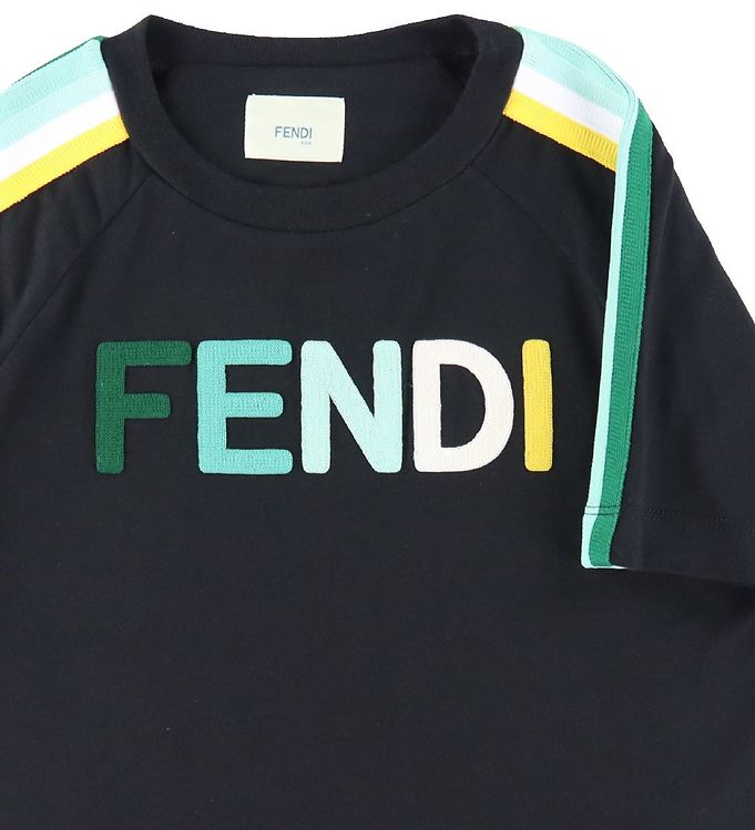 Fendi T-shirt - Black Prompt — Shop Right Now