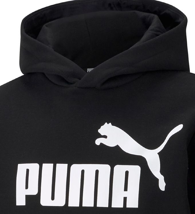 Kapuzenpullover Puma Logo Big - - Print m. Ace Schwarz