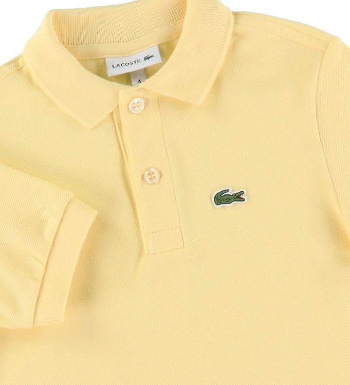 Triumferende Medfølelse subtraktion Lacoste Polo - Yellow - Prompt Shipping - Shop Here