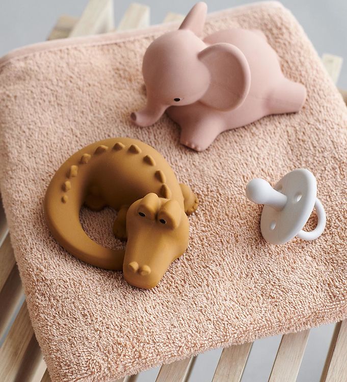 Liewood - Jouets de bain pour bébé - 5 animaux en silicone