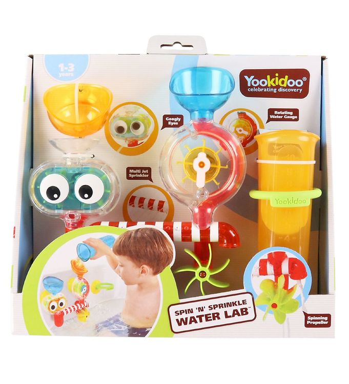 Details about   Yookidoo Spin 'n' Sprinkle Transparent Water Lab 